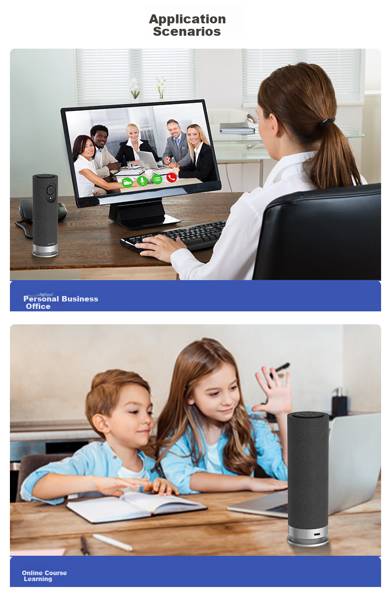 HIKVISION Video Conference Camera All-In 1080P HD Online Class Live Streaming Video Solution with Three-In Omnidirectional Microphone And Speaker 13