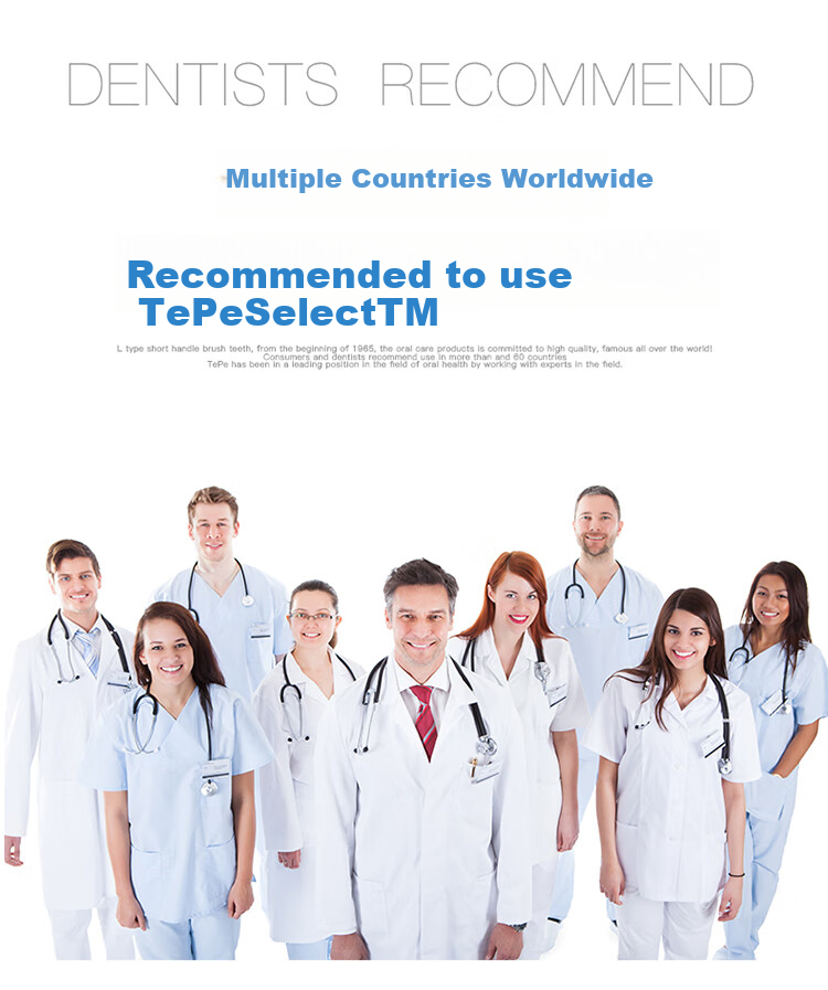 Tepe Swedish Imported Interdental Brush, Orthodontic Appliance Floss Pick, Type I Interdental Cleaner, Dental Floss Stick, Toothpick Brush 17