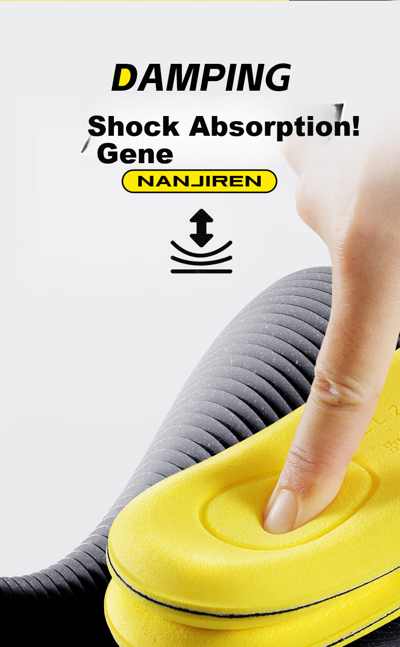 Nanjiren 3 Pairs of Odor-Resistant Insoles, Military Training Insoles, Soft And Elastic, Comfortable for Long-Standing, Sports Deodorizing, Antibacterial, Shock-Absorbing, for Running, Suitable for Men And Women, Size 43 9