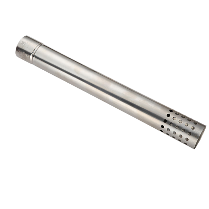 Beishi Stainless Steel Gas Water Heater Exhaust Pipe Accessory Universal Chimney Outdoor Anti-Backflow Pipe Diameter 6cm*50cm