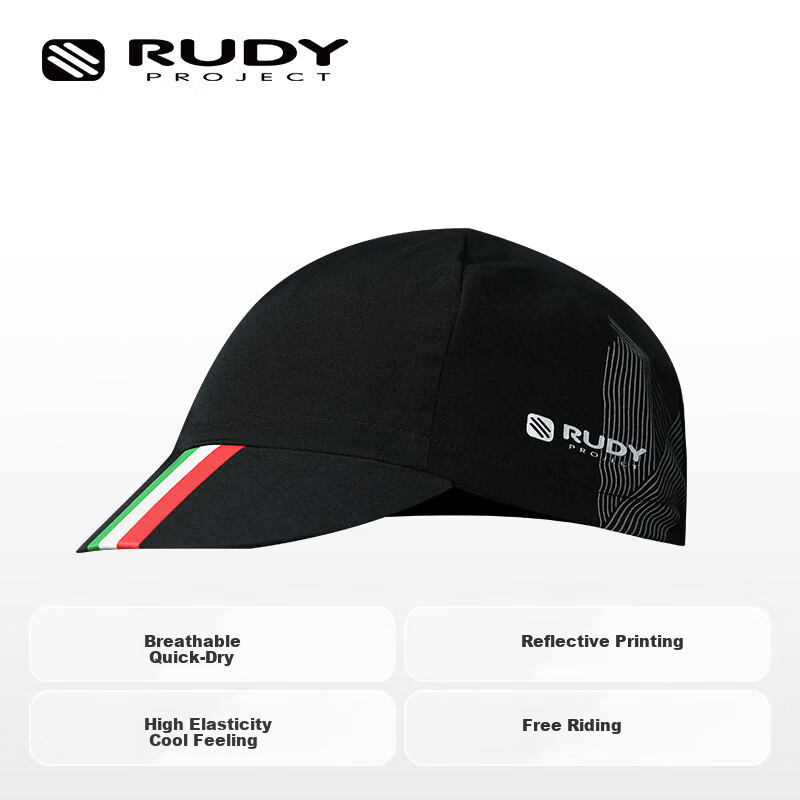 RUDY PROJECT Cycling Road Bike Small Cap Breathable Sun Protection Hat Helmet Inner Lining Sun Visor Sports Cap