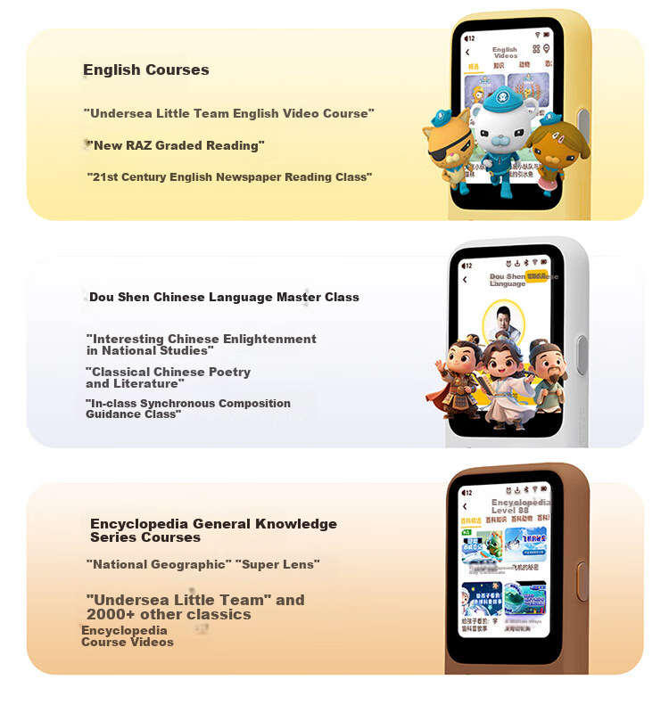 Tinglixiong T8 English Learning MP3 Player, Ear Training, Speaking Practice Companion, Portable Speaker, Repeater, Flashcard Machine, Vocabulary Device, Synchronized Textbook, Student-Specific Green 128GB 19