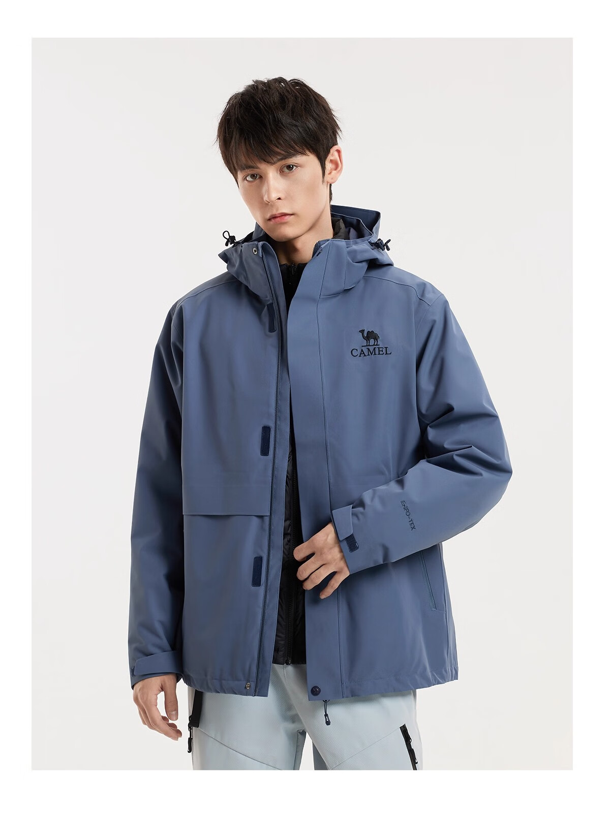 CAMEL Water-Repellent Down Liner Snowline Men's 3-in-1 Mountaineering Jacket B294 3XL 24