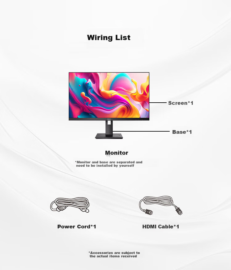PHILIPS 43-inch 4K VA Office Monitor 10bit 126% sRGB HDR400 Type-C 90W Power Delivery Built-in Speakers 439P1 13