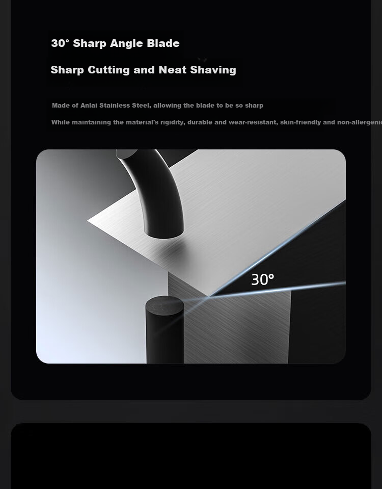 SAMCOOS S15 Electric Shaver with Reciprocating Five-Blade Head, Compact And Portable Beard Trimmer for Men, New 2026 Model Birthday Gift for Dad, Husband Or Boyfriend 16