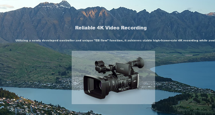SONY 120GB XQD Memory Card G Series QD-G120F, 4K Video Recording, Read Speed 440MB/s, Write Speed 400MB/s 9