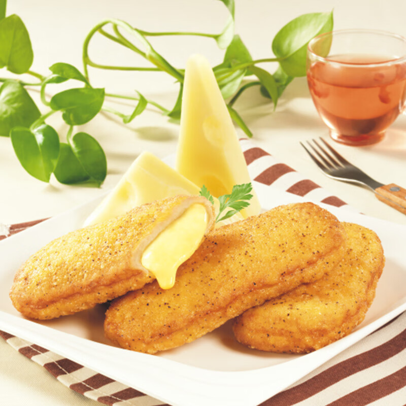 正大食品（CP）芝士爆浆鸡排1.6斤 早餐半成品鸡排 空气炸锅食材