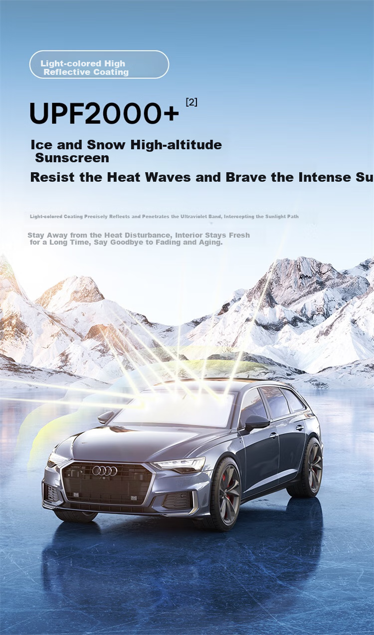 BASEUS Car Sunshade, Front Windshield Sun Protection, Heat Insulation, Windproof Glass Shade, Interior Sun Umbrella Blocker, 2026 New Model 12