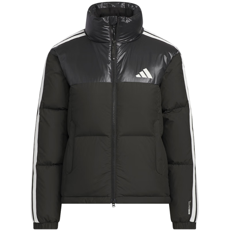 Adidas Women's Sports Style W 3S PUFF D J Short Down Jacket KC5894 Black 2XL