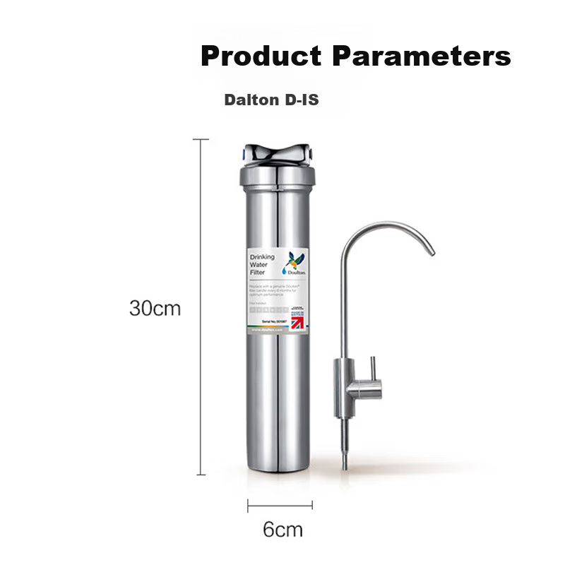 Doulton Water Purifier for Home Direct Drinking, Kitchen Tap Water Filter, Diatomaceous Earth Ceramic Water Purification Machine, Ultrafiltration without Wastewater, Under-Sink Type D-IS