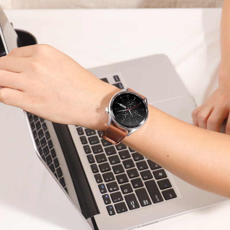 Ремешок MSSM для Huawei Watch GT 3/GT 2/GT 3 Pro/GT Cyber, унисекс, 42/43 мм, элегантный белый