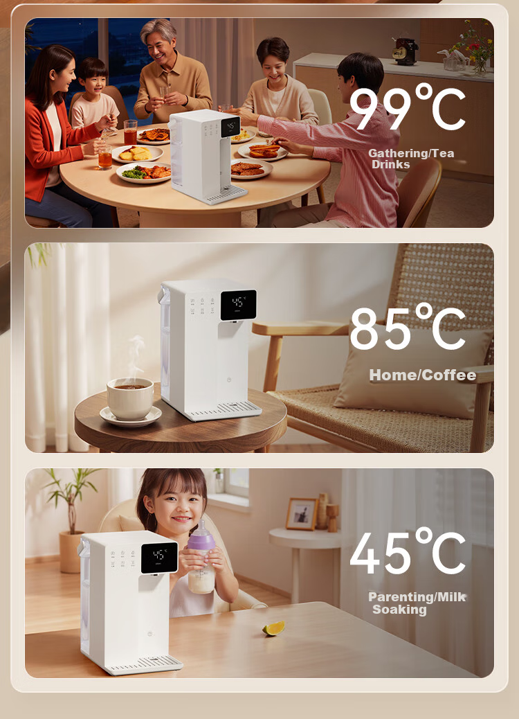 JD Original Yanshi Water Dispenser with Heating And Cooling Function, Home Desktop Small Direct Drinking All-In Kettle, 3-Second Instant Heating, 4L Antibacterial Water Tank, Annual Meeting Administrative Procurement 8