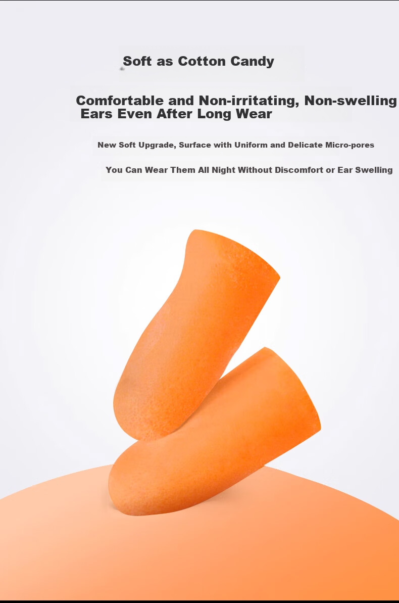 BDS Noise-Cancelling Earplugs for Factory Industrial-Grade Noise Reduction, Workshop Grinding, Sleeping, Small Ear Canal, Ear-Friendly, Sold by JD, Powerful Soundproofing Device EC1001A 7