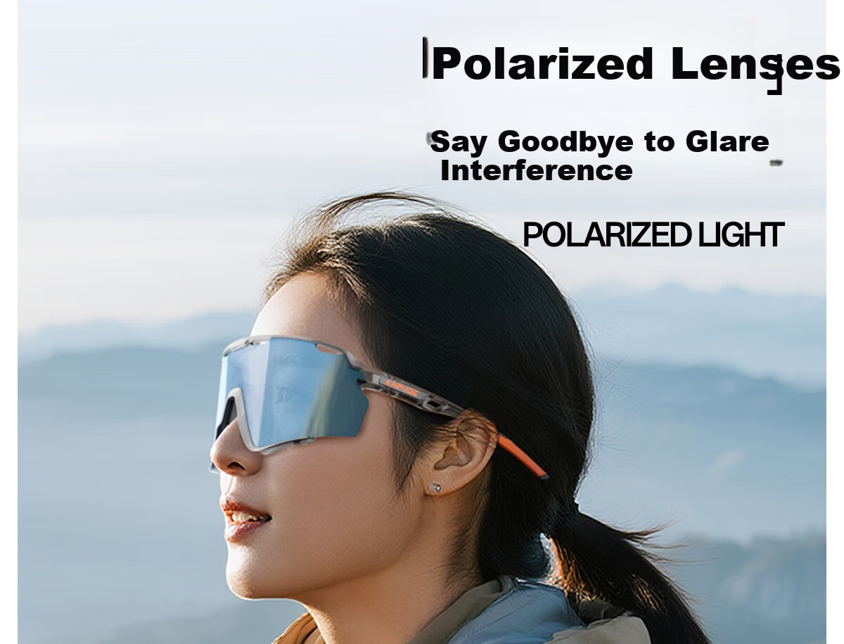 KAPVOE Colorful Hiking And Mountaineering Glasses, Snow-Climbing Polarized Windproof Sand-Proof UV Protection Goggles 10