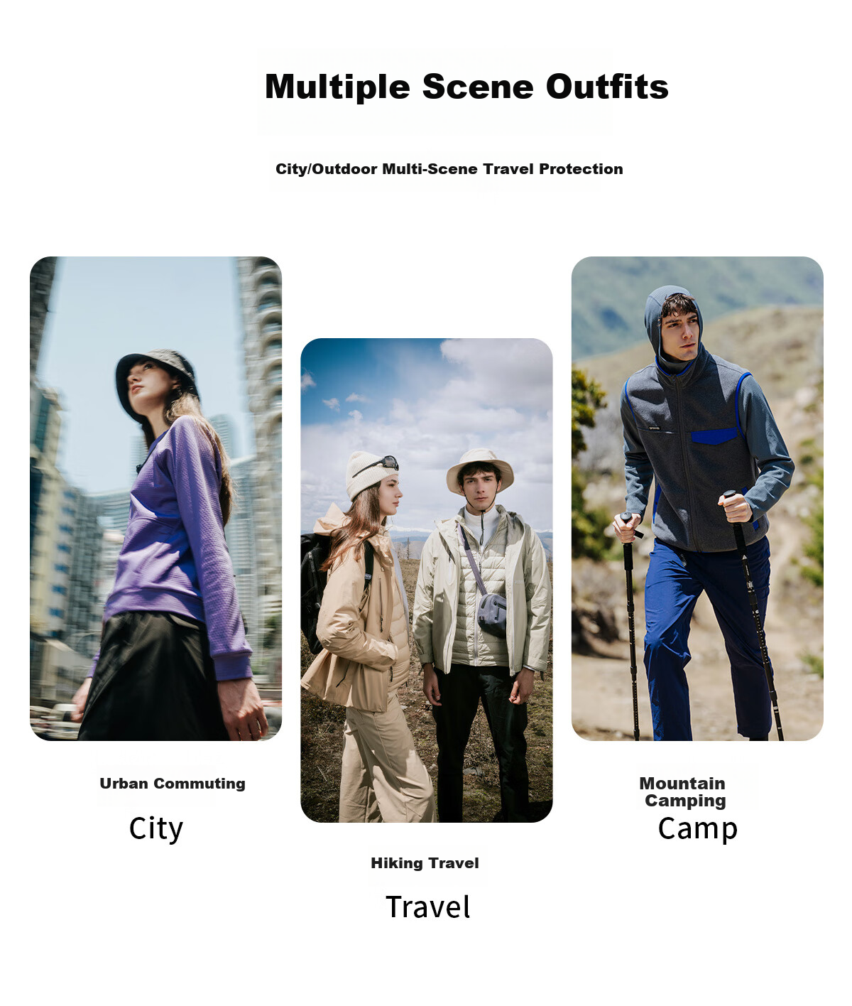 OUTDOOR PRODUCTS [Huangmeirou] Functional Three-In Fleece Jacket for Women, Windproof Coat, China Red 7