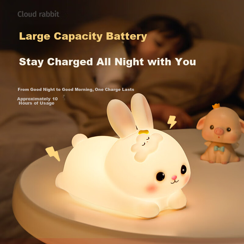 Xifeng Mid-Autumn Festival Gift, Small Night Light for Bedroom Sleep Aid, Birthday Present for Girls And Children, Practical And Aesthetically Pleasing Tap Light