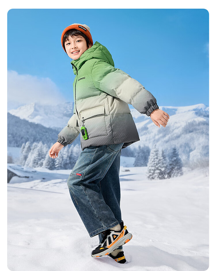 Balabala Kids Toy Down Jacket Boys Hooded Children's Clothing 2025 Winter Protective [Mall Same Style] 202425107101 3