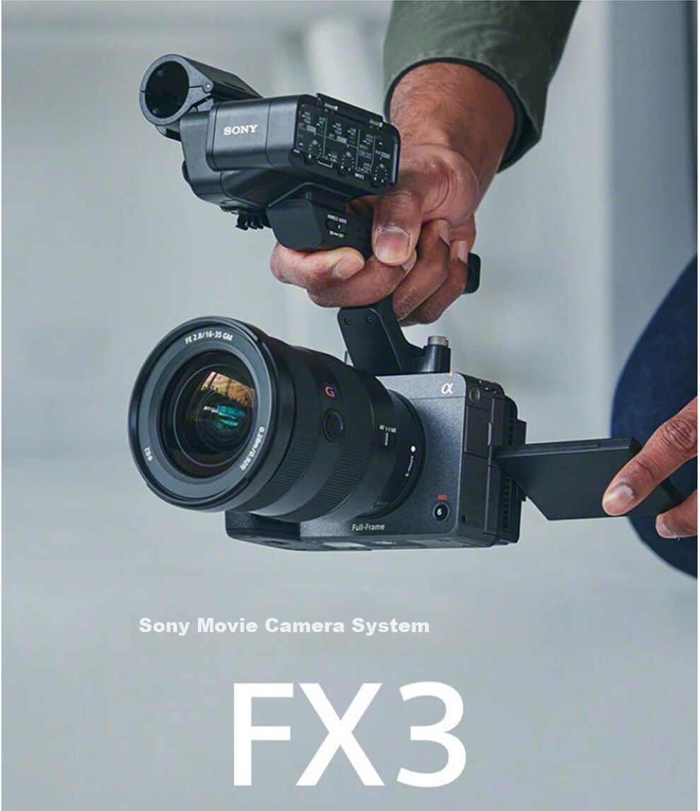 SONY Full-Frame Cinema Camera FX3A (ILME-FX3A) 1