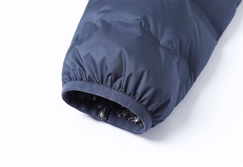 ROMON Men's Down Jacket Winter Trendy Casual Comfortable Warm Stand Collar Coat Black M 7918 19