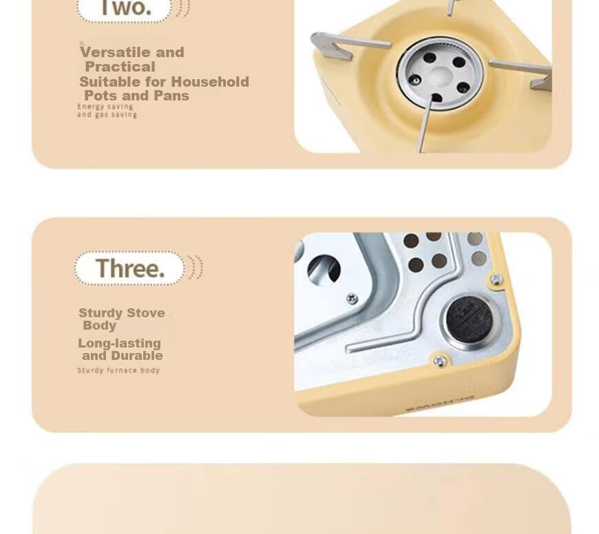 Dr.HOWS Cassette Stove (Macaron), TWINKLE MINI, Customized Three-Star Life Insurance Edition in Medium Silver 6