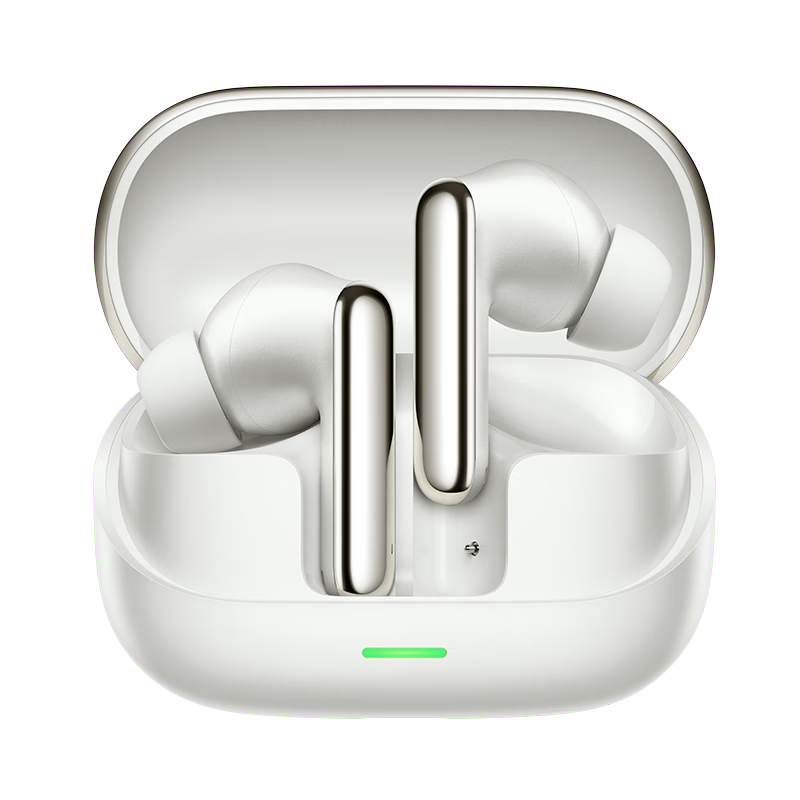 HONOR Earbuds 4 Bluetooth Earphones Dual Titanium Dynamic Drivers Noise Cancelling Long Battery Life Comfortable Pearl White Compatible with HONOR Huawei Xiaomi Apple Phones