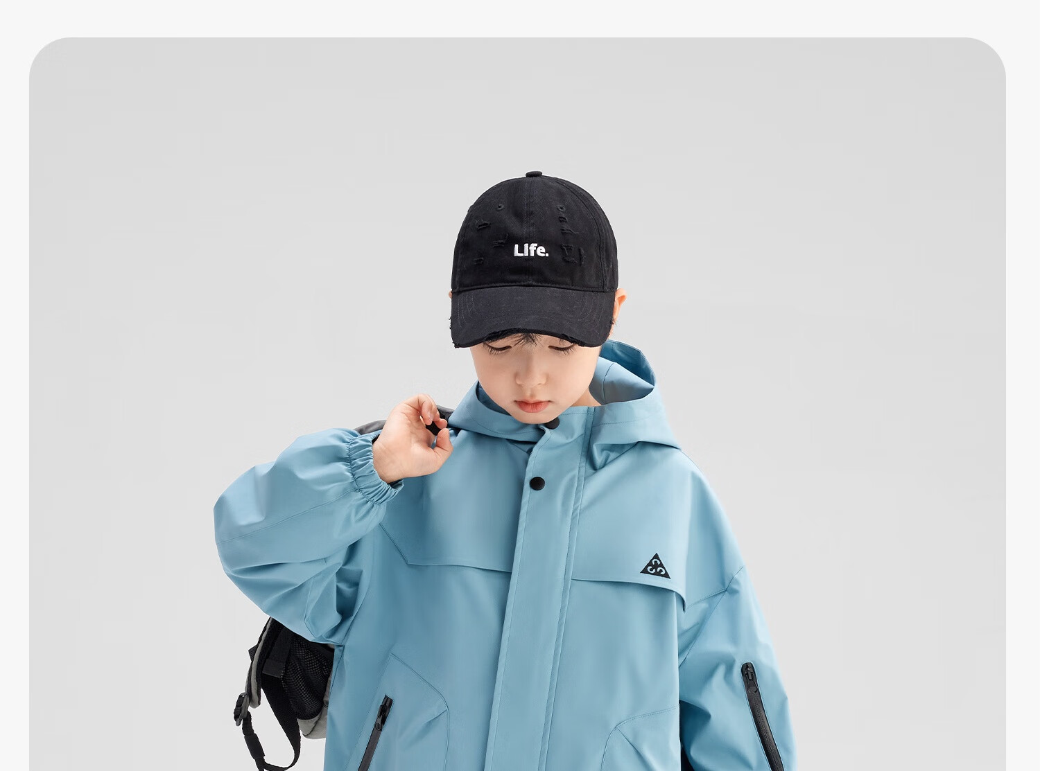 Zuo Xi Kids Children's Softshell Jacket 2025 New Autumn Boys Windproof Waterproof Coat Red 140 25