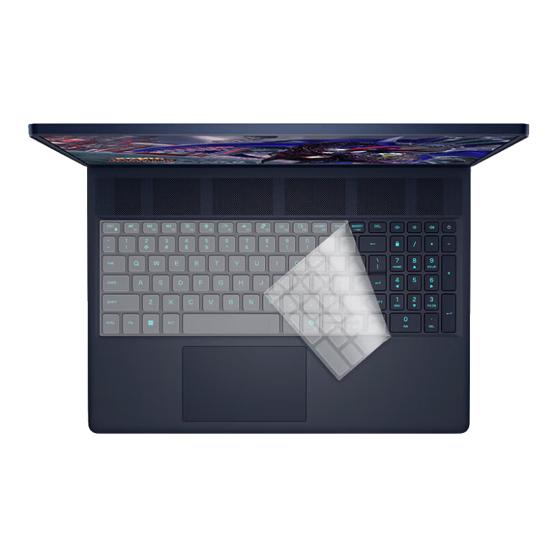 Jiasu Alienware Starship 16X Keyboard Cover, 16-Inch Gaming Laptop Keyboard Protective Film, Dust Cover, Highly Transparent Invisible Non-Fall Off