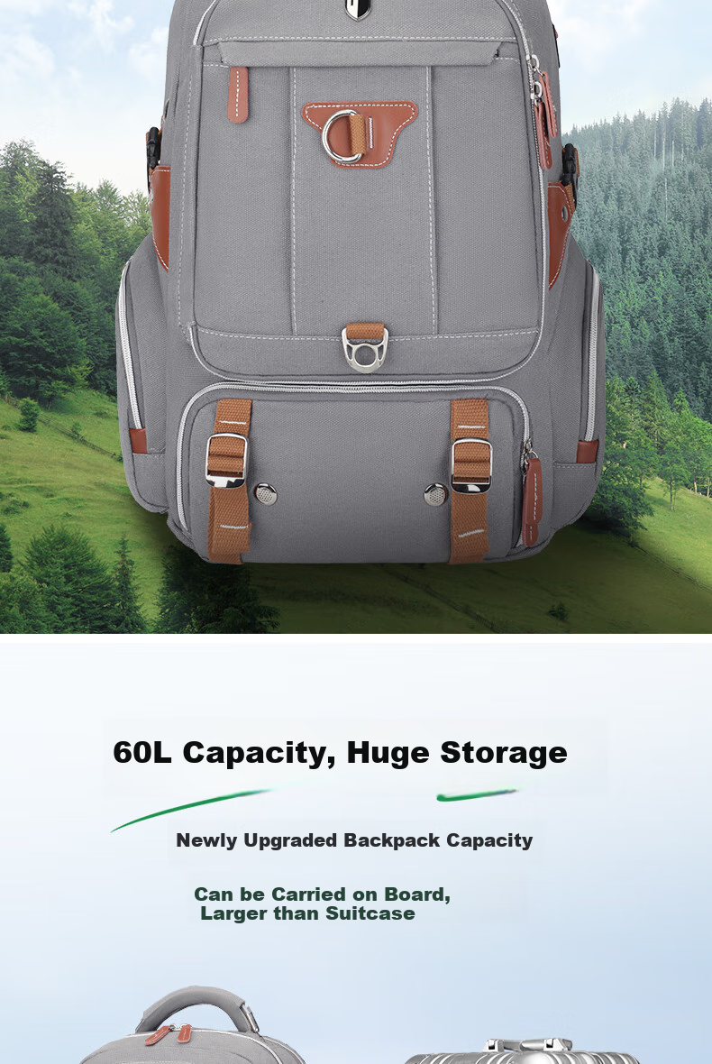 SWICKY Travel Backpack, Short-Trip Business Trip And Tourism Bag, 2026 New Model, Large Capacity Laptop Bag And Schoolbag, Unisex Style for Men And Wome 3