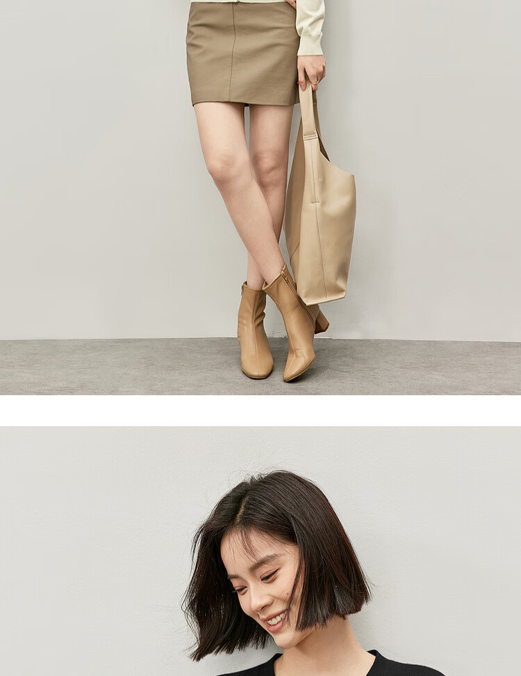 Sentubila Spring Summer Casual V-Neck Cardigan Knitwear Women Simple High-End Top Cardigan Innerwear Light Gray M 17