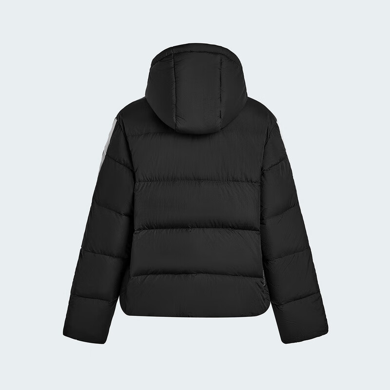 Adidas Women's Sports Style Series W ESS 3S P D HO Short Down Jacket KH3978 Black L