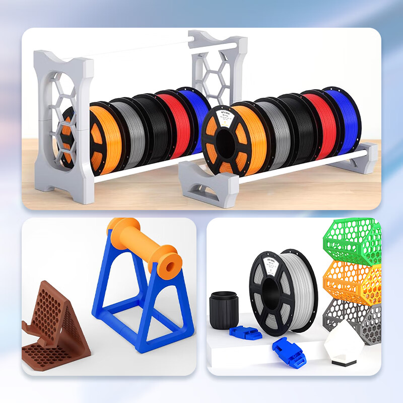 FULLJOY 3D Printing Filament PLA Basic Color Eco-Friendly High-Speed Easy-to-Print Material for Creality, Elegoo, Taz, FDM 3D Printers 1kg