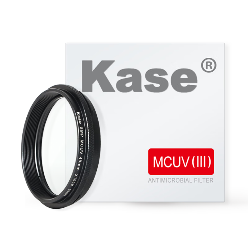 Kase Fuji X100v Filter, MCUV Lens, Multi-Layer Coated Protective Filter, X100Vi X100V X100F X100T X1 Dust Protection Lens (Black)