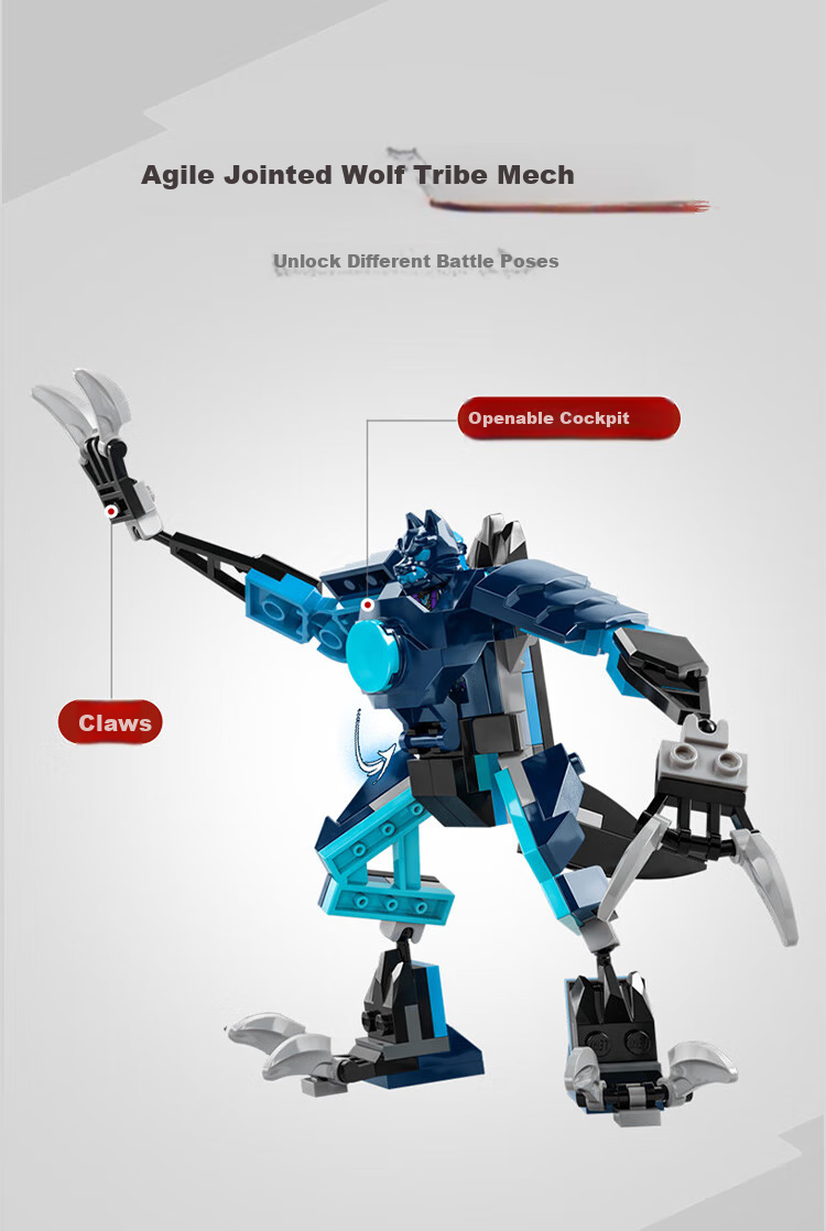 LEGO Building Blocks Naruto 71808 Kai's Element Mech, Boys And Girls Children's Toy, Birthday Gift, Home Decoratio 3