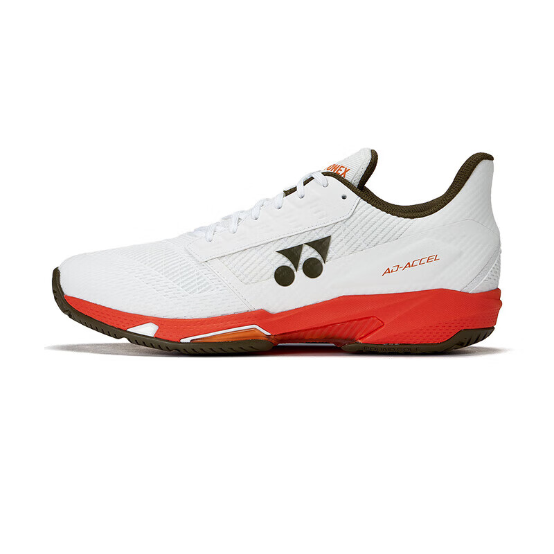 YONEX Tennis Shoes Professional Power Cushion Competition Training Shock Absorption Durable SHTAAMAEX White/Orange Size 40