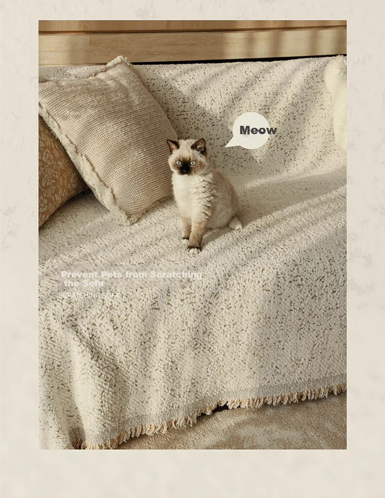 Wuyinliangpin Sofa Cover, All-Season Non-Slip Sofa Slipcover, Protective Pad, Cover Cloth, 180*340 Cm, Starry Sky Patter 8