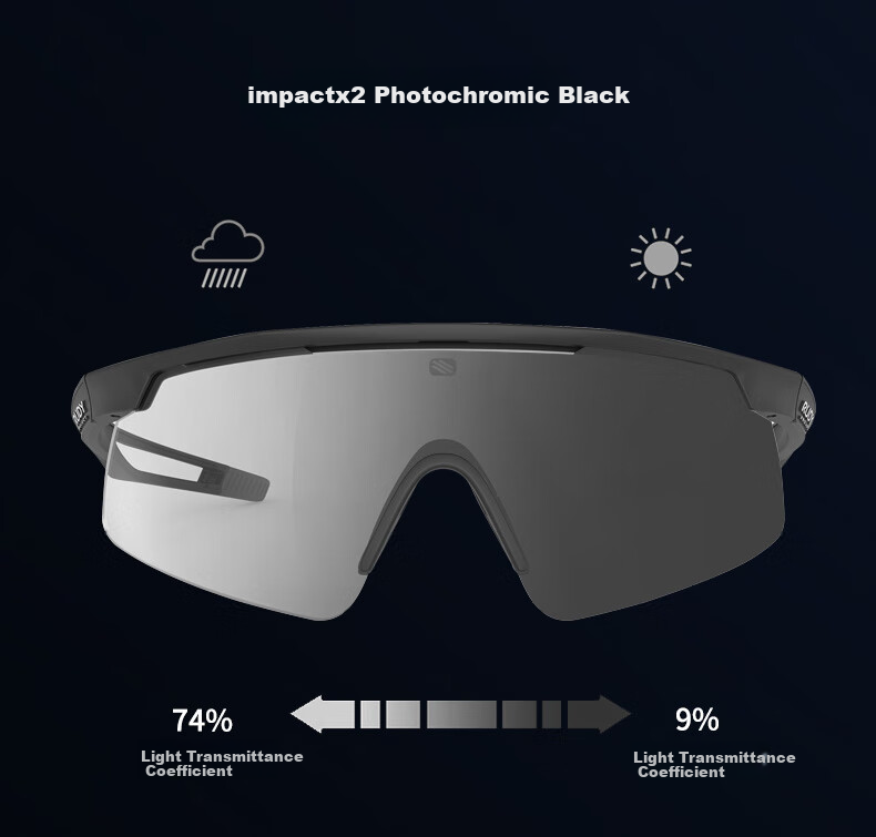 RUDY PROJECT Cycling And Running Sports Photochromic Glasses TURBOLENCE, Marathon Sunglasses Goggles 7