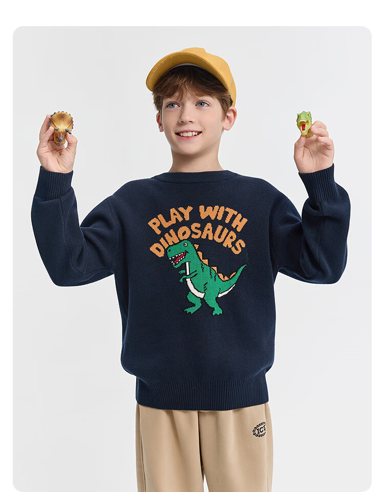 BALABALA balaOne Kids Sweater Boys Girls 2025 Winter Fashion Knitwear 208425103204 3