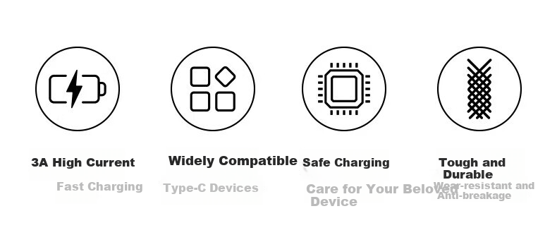 BIAZE Compatible Apple 18 Charging Cable, Type-C Data Cable, USB Car Charger Carplay Linking Cable for IPhone 18 Pro Max/17/16/15, Xiaomi Huawei Phones, 1.5 Meters 2