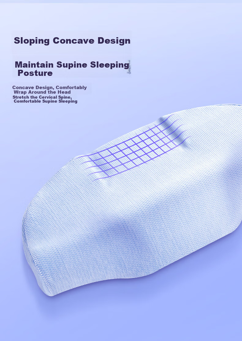 Aeromax Memory Foam Cervical Pillow for Neck Support, Cervical Spondylosis Treatment, Adult Sleeping Pillow, Detachable Traction Round Pillow 5
