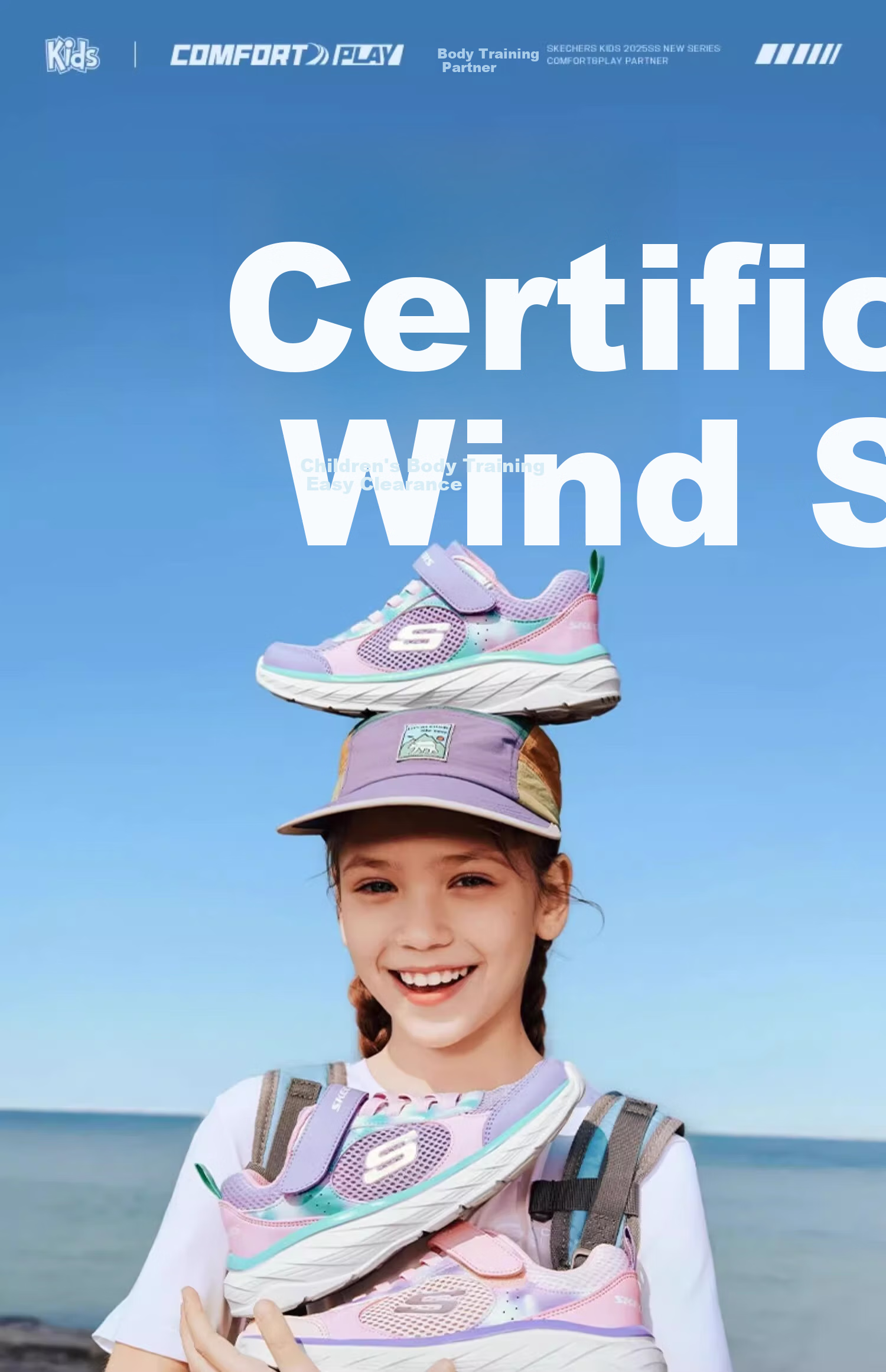 Skechers, Versatile Comfortable Children's Fashion Sports Shoes, Casual Sneakers, 303978L 1