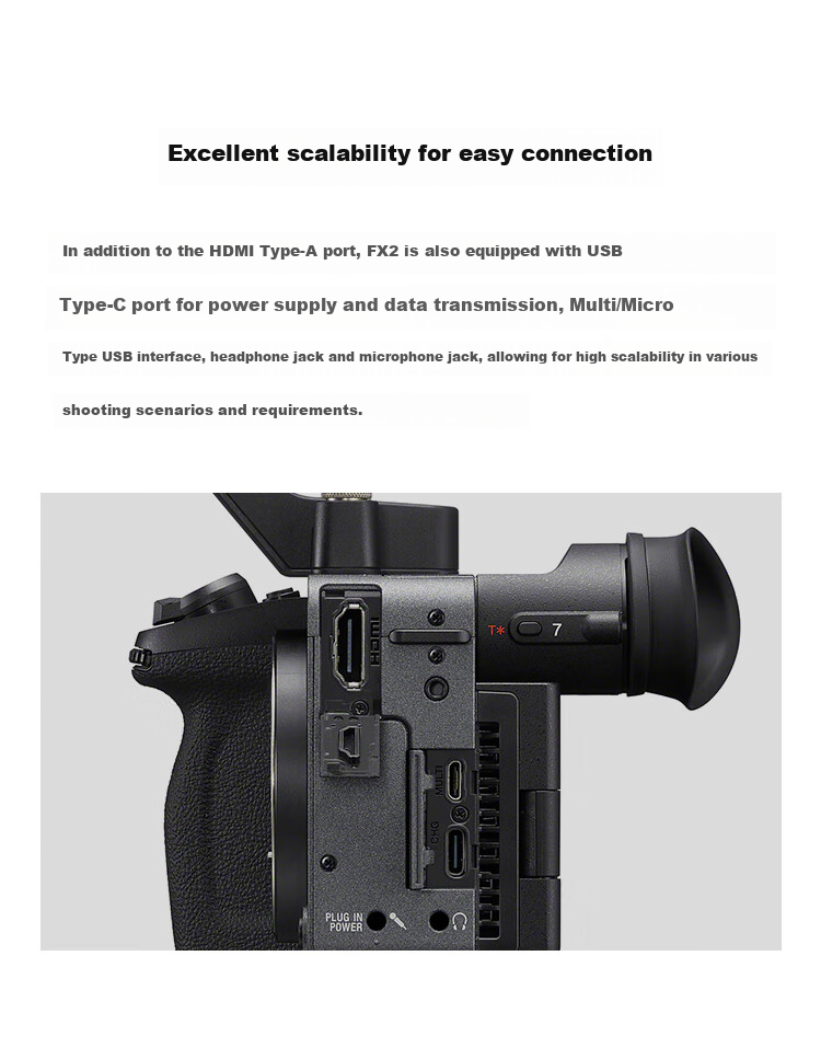 SONY Compact 4K Full-Frame Cinema Camera ILME-FX2B, Body Only 22