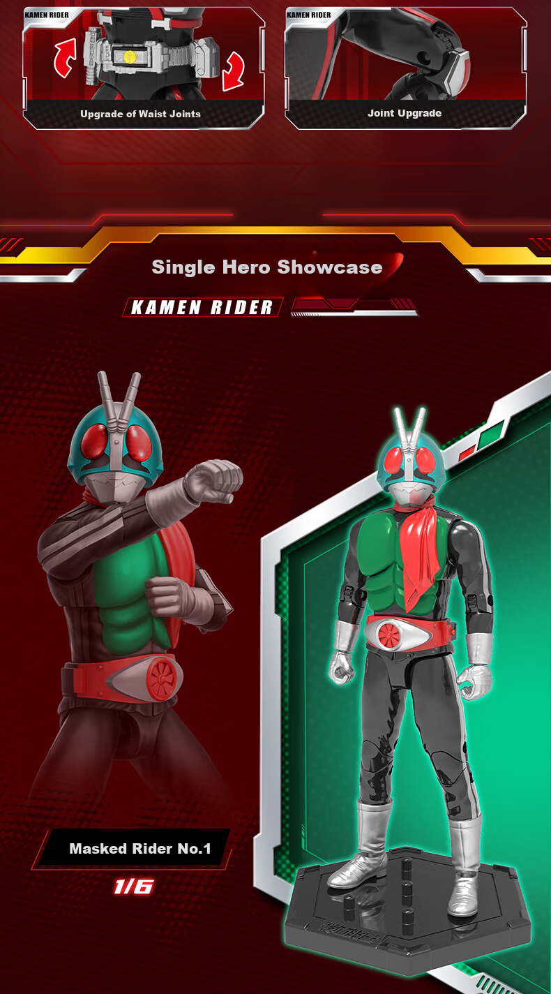 LDCX Ultraman Zero Action Figure, Creative Ride W01 Empty Blind Box Display Piece, Birthday Christmas Gift 10