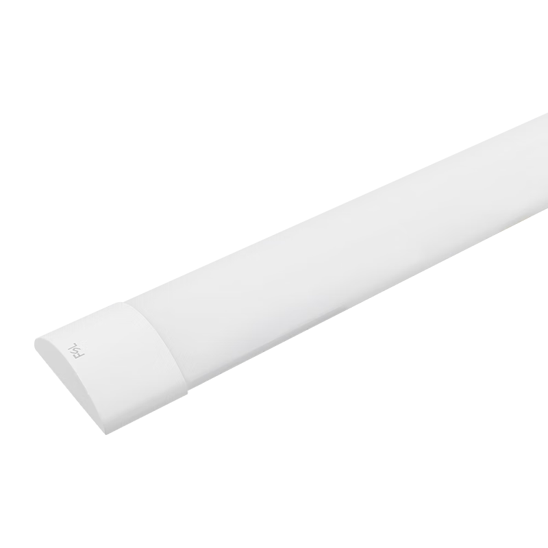 FSL Foshan Lighting High CRI LED Tri-proof Integrated Tube Light 1.2m 60W Super Bright Energy-saving Linear Light Display Cabinet Office Wide Body Lamp White Light 6500K