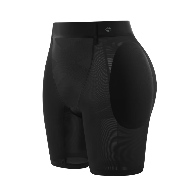 Suki Ryohin Mermaid Hip Enhancing Mid-Waist Butt Lifting Seamless Breathable Tummy Control Hip Shaping Pants Fake Hip Wide Hip Enhancer No Underwear Needed