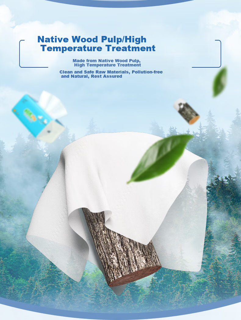 Feiyu Facial Tissues, 2-Ply, 100 Sheets * 100 Packs, Whole Box, Premium Business Simple Packaging, Long Style, 175*180, Pull-Out Tissue Paper F7160 3