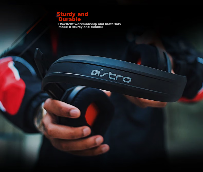 G Astro A10 Upgraded Version, Over-Ear Computer Gaming Headset, Stereo E-Sports Headphones with Noise Cancellation, PS5 PUBG Headset, Mechanical Gray - Compatible with Delta Actio 9