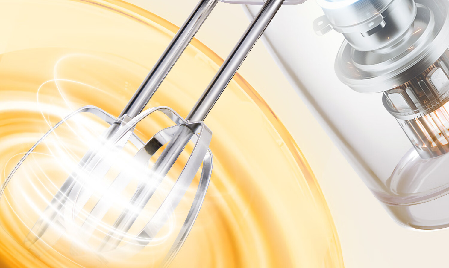 Shunran Electric Egg Beater Handheld Mixer 350W High Power 4-Beater Cake Baking Tool SR-1835 3