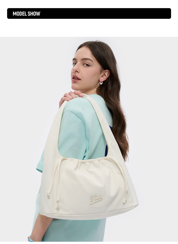 FILAFUSION FILA Trendy Women's Shoulder Bag Casual Underarm Handbag Tote Bag 9