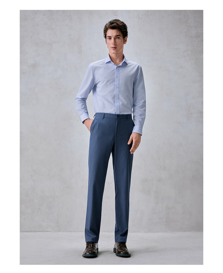 G2000 Antibacterial Multi-Stretch Business Formal Trousers for Men, Suitable for All Seasons, Same Style as Mall Version 16