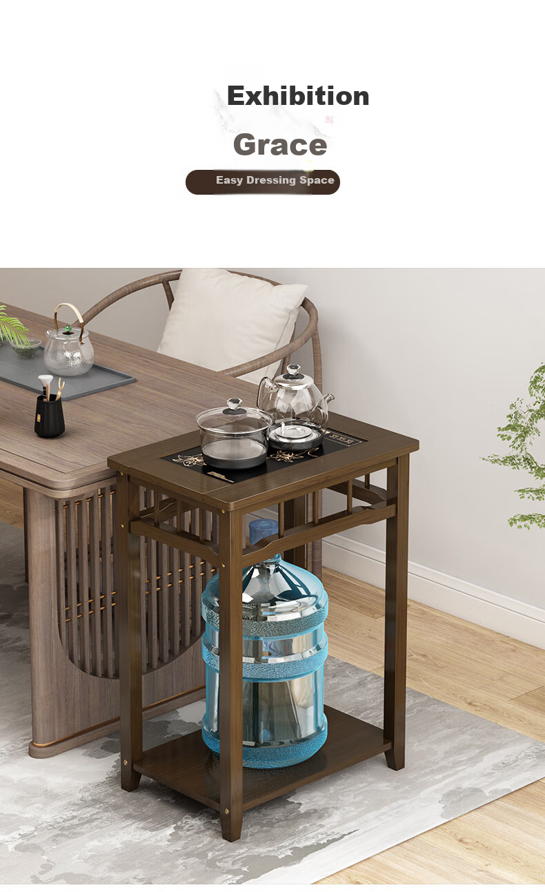 Taomengju Tea Rack, Small Home Tea Table, Multifunctional Tea Pot And Kettle Integrated Stand, Modern Coffee Table Storage Shelf, Small Tea Table 15